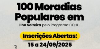 Ilha Solteira abrirá inscrições para 100 moradias populares pelo programa da CDHU