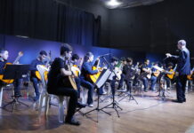 Camerata de Violões do Guri de Araçatuba se apresenta em Ilha Solteira